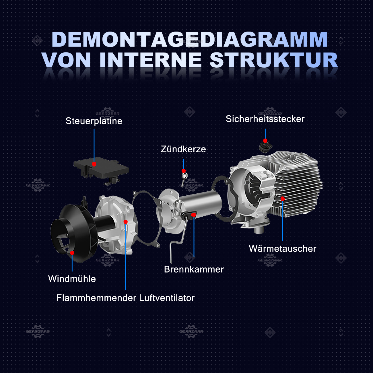 12V 8KW Auto Diesel-Heizung Standheizung Air Heater Neuware in Hessen -  Groß-Rohrheim