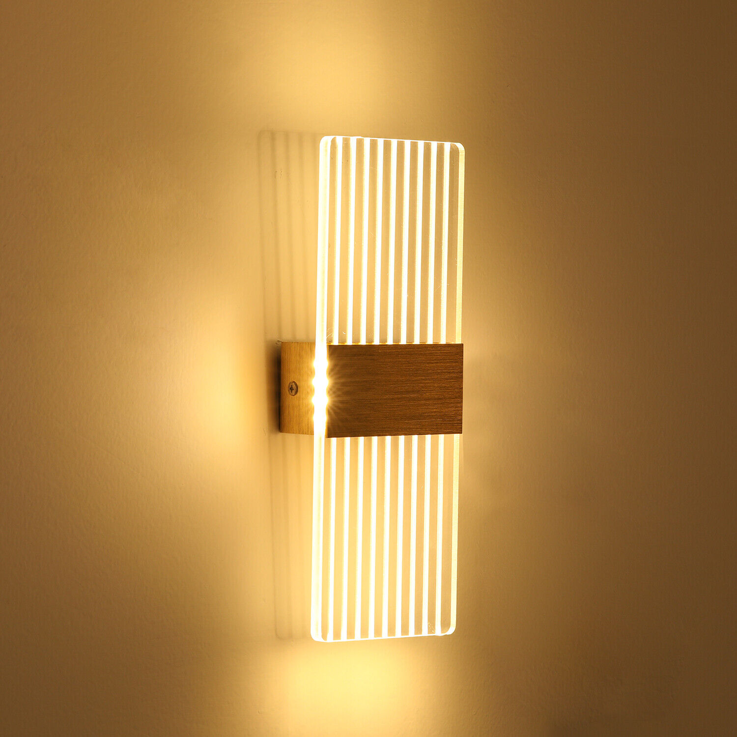 LED Wandleuchte Wandlampe Außen Innen Außenlicht Licht Up Down Leuchten 6W  DHL | eBay
